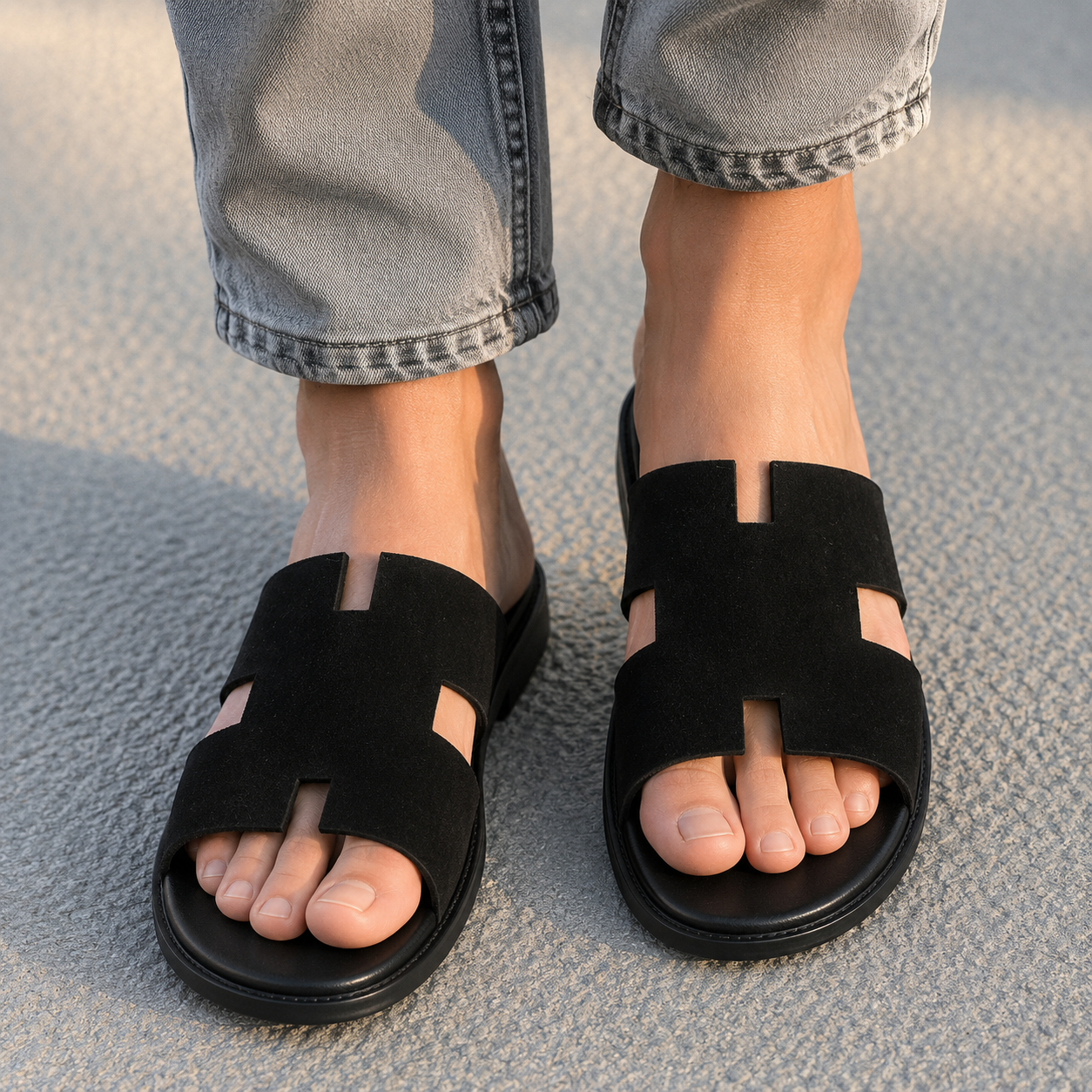 LY - 11141 Suede Blk